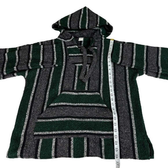 Molina Baja Drug Rug Multicolored Hoodie Sz 42 L 44 - Picture 9 of 9